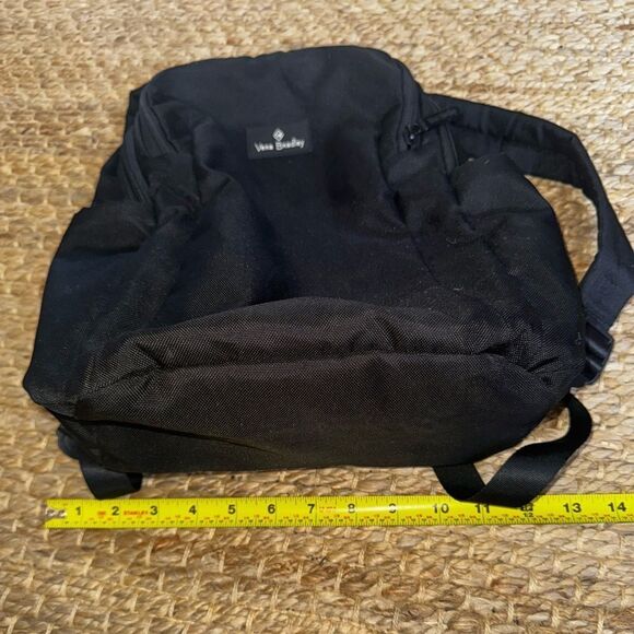 🖤 Vera Bradley Mini Backpack – Sleek Black Nylon 🖤🎒 - Picture 8 of 10